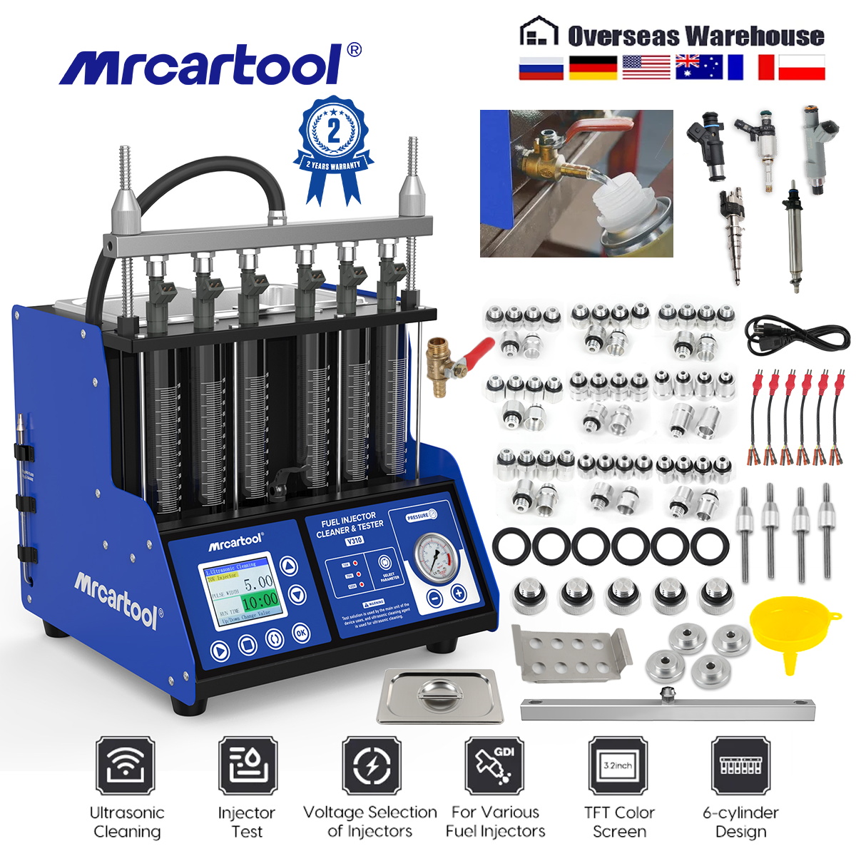 Fuel Injector Tester - MR CARTOOL V310 – прибор для