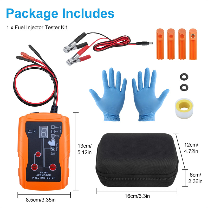 Fuel Injector Tester - Новый модернизированный тестер топливных форсунок 12В