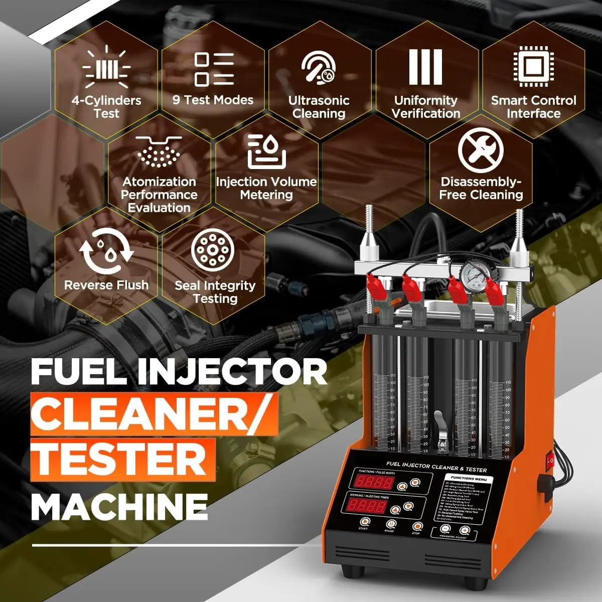 Машина для очистки топливных ф – обзор и цена Fuel Injector Tester