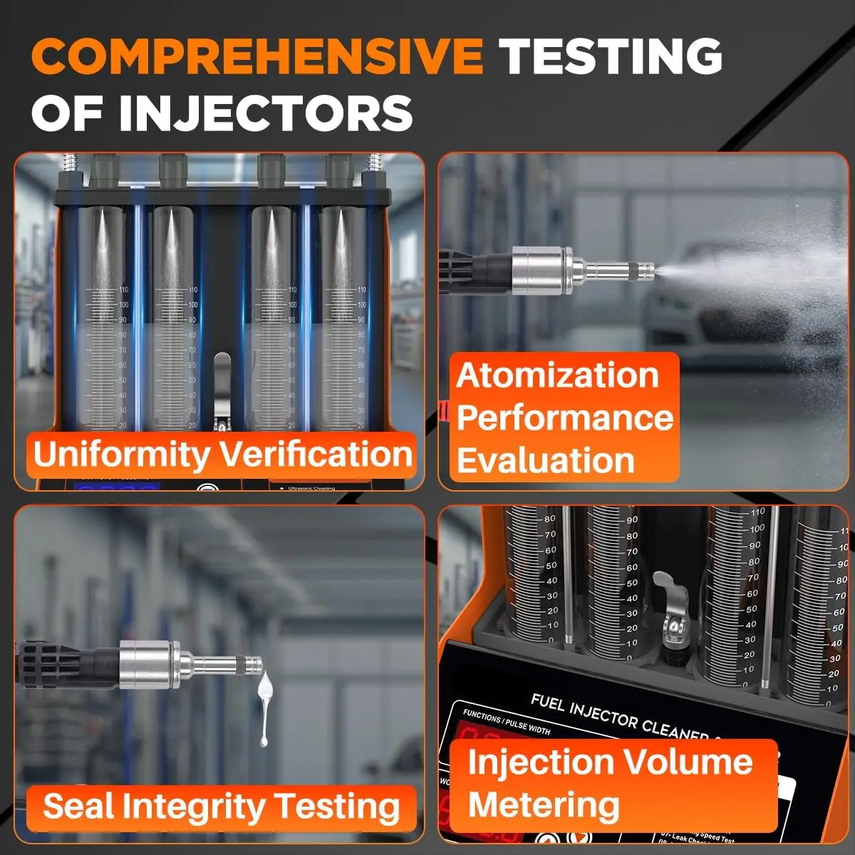 Машина для очистки топливных ф – обзор и цена Fuel Injector Tester