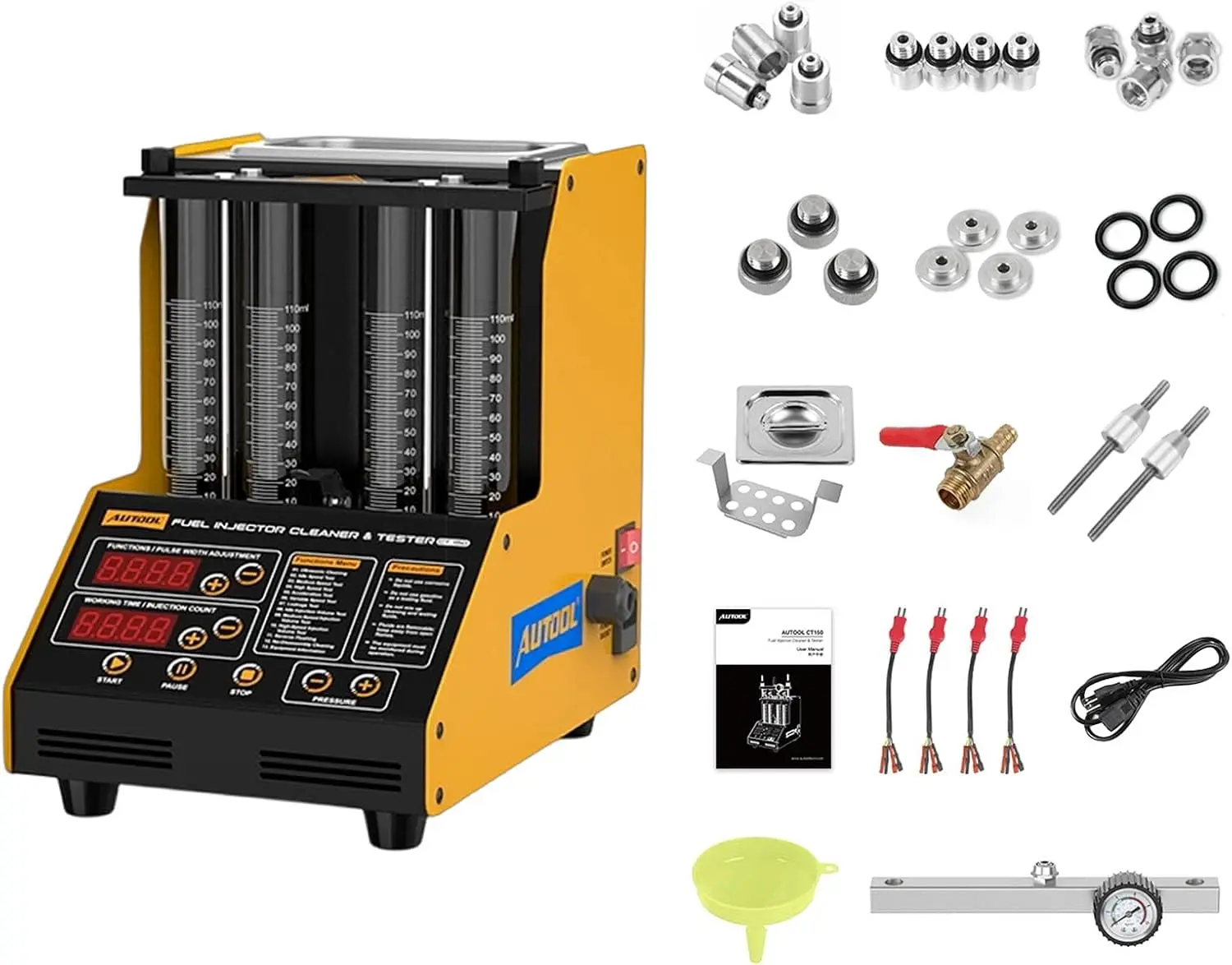 Ультразвуковой очиститель-тест – обзор и цена Fuel Injector Tester