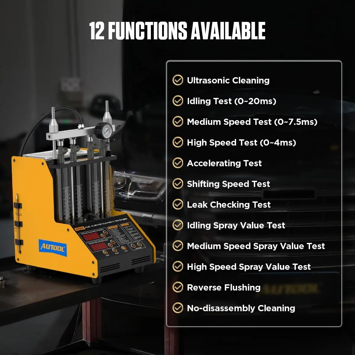Ультразвуковой очиститель-тест – обзор и цена Fuel Injector Tester