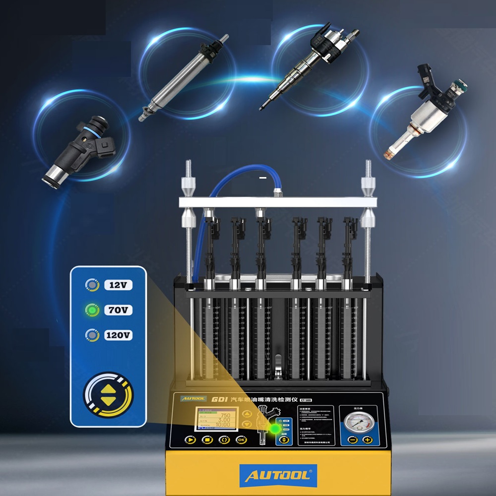 AUTOOL CT500 GDI EFI FEI очист – обзор и цена Fuel Injector Tester